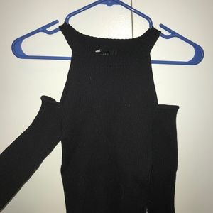 Black Off the Shoulder Sweater